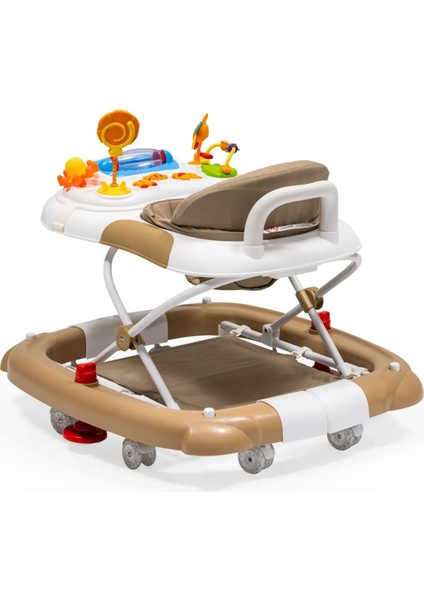 Kidido 3 Kademeli Yükseklik Ayarlı Sallanan Bebek Yürüteci Yeşil indirimleri