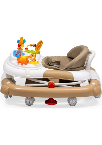 Kidido 3 Kademeli Yükseklik Ayarlı Sallanan Bebek Yürüteci Yeşil