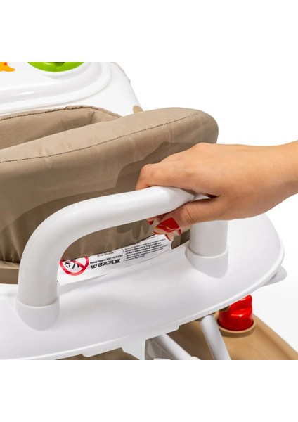 Kidido 3 Kademeli Yükseklik Ayarlı Sallanan Bebek Yürüteci Yeşil