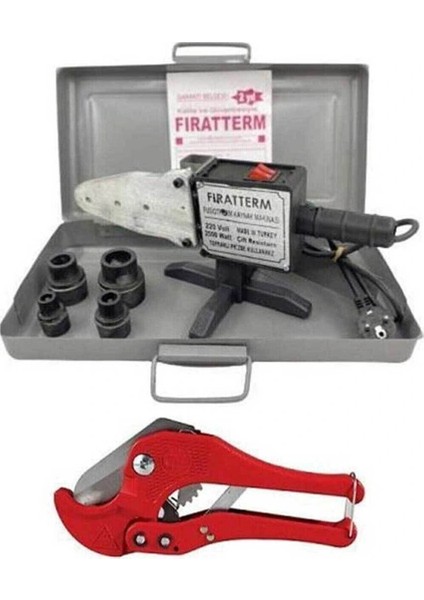 Fıratterm 2500W Pvc Pafta Plastik Boru Tesisat Kaynak Makinesi (5324) modelleri