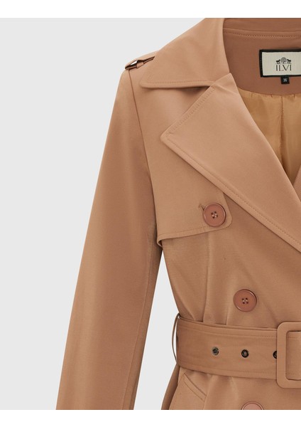 Fonda Camel Kadın Trençkot fırsatları