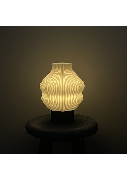 Cappadoccia - Modern Masa ve Gece Lambası – Ambiyans Lambası, Dekoratif LED Abajur, E14 Duy modelleri