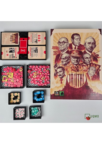 Masa Oyunu Aksesuarı- İhtilal Oyunu Uyumlu 3D Baskı Organizer/ Insert Düzenleyici +UqmoTag (OYUN DAHİL DEĞİLDİR.) modelleri