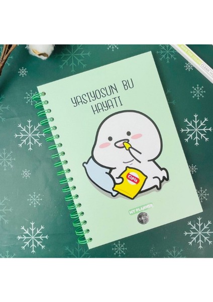 Yaşıyosun Bu Hayatı Tasarımlı Konuşan Ajanda