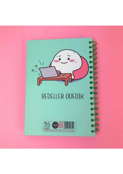 Yaşıyosun Bu Hayatı Tasarımlı Konuşan Ajanda fiyatları