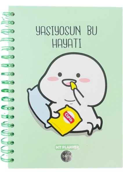 Yaşıyosun Bu Hayatı Tasarımlı Konuşan Ajanda