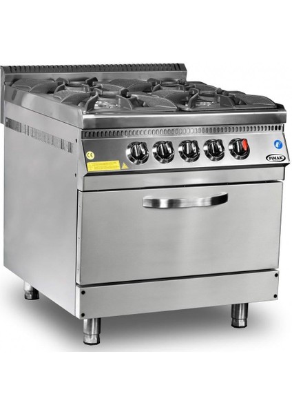 Tüplü Kuzine 900 Seri 4 + 1 Kapasite 80 x 90 x 85 (Cm)