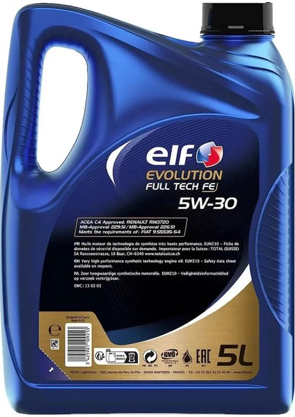 5/30 MOTOR YAĞI FULTECH 5 LT 221267 fırsatları