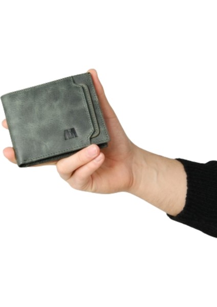 Hakiki Deri Erkek Cüzdan-Kartlık Seti | Paris 1204