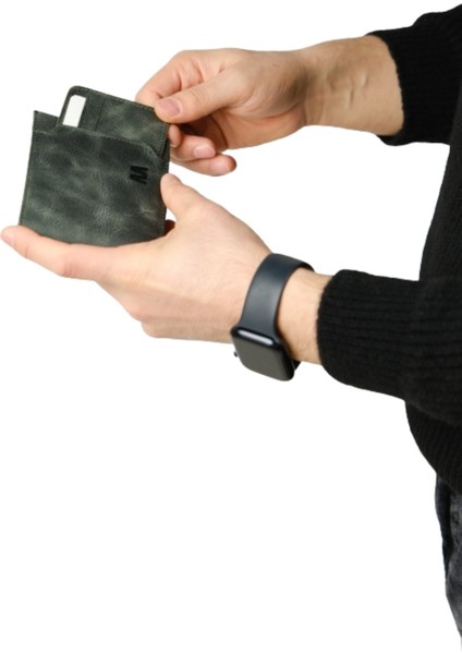 Hakiki Deri Erkek Cüzdan-Kartlık Seti | Paris 1204 modelleri