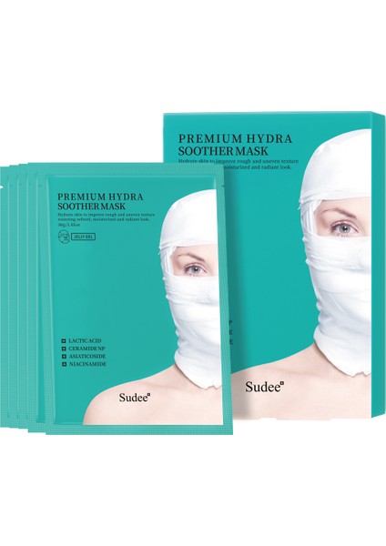 Premium Hydra Soother Mask 30 ml Yorgun Ciltler Için Rahatlatıcı Maske