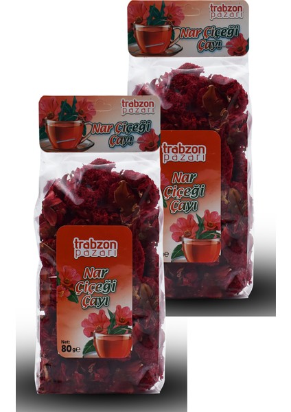 Doğal Nar Çiçeği Çayı 2X80 gr
