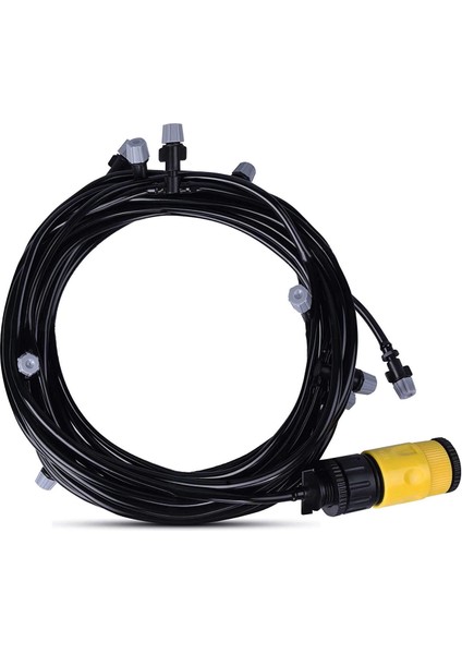 Veranda Sera Havuz Alanları Su Sisi Sistemi Dış Mekan Soğutma Kiti 10 Metre indirimleri