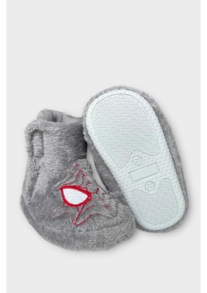 Çocuk Panduf (21-35) Gri