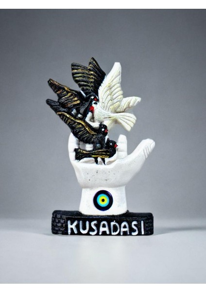 Kuşadası Temalı (KOD:951) Kabartmalı Polyester Magnet 5,5cm x 10CM