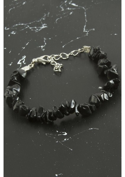 Onix Kırık Doğaltaşlı Bileklik