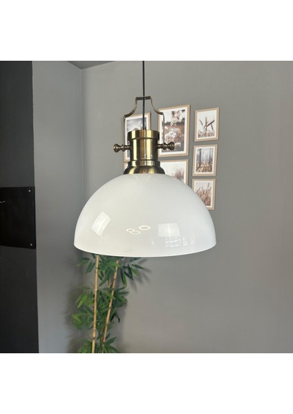 Linate Beyaz Silindir Eskitme Başlık Avize Tekli Sarkıt Salon Kuaför Dekoratif Aydınlatma fiyatları