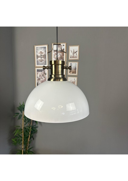 Linate Beyaz Silindir Eskitme Başlık Avize Tekli Sarkıt Salon Kuaför Dekoratif Aydınlatma fırsatları