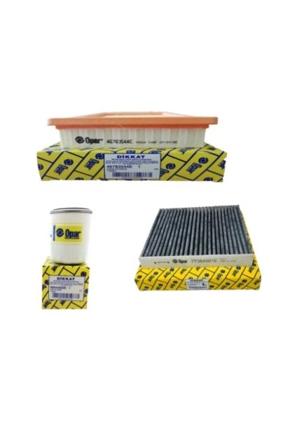 Egea 1.4 Benzin Filtre Set Opar 55179793