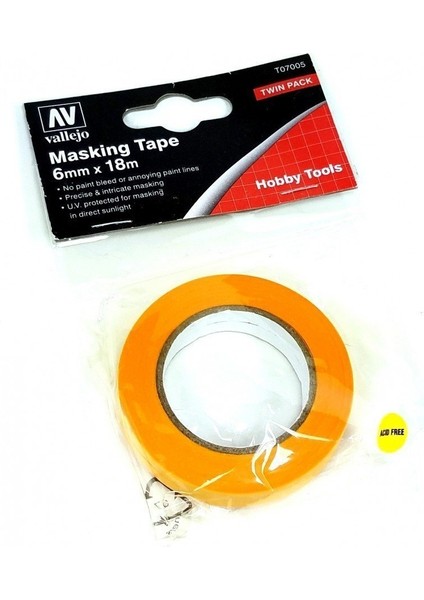 T07005 Maskeleme Bantı (6 MMX18 Metre), 2 Adet