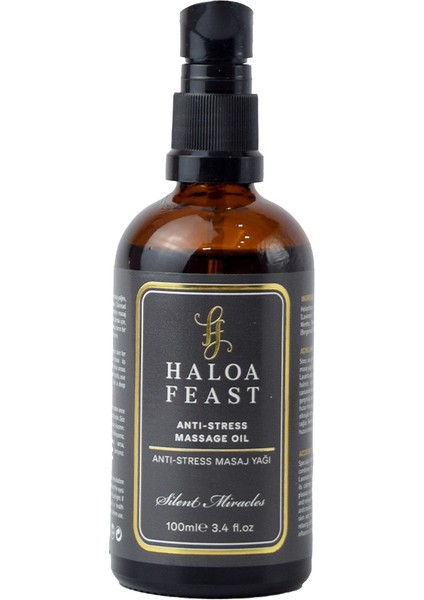 Anti Stres Masaj Yağı 100 ml -Anti-Stress Massage Oil 100 ml 3,4 Fl.oz