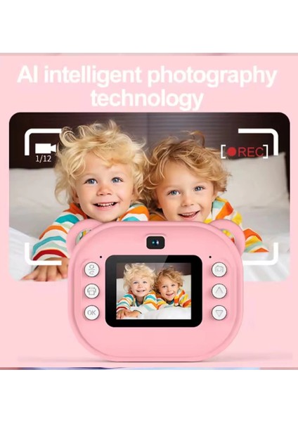 Dijital Video Kayıt Fotoğraf Çocuk Kamerası Anlık Termal Resim Kağıt Baskılı Vtn-09 ( Lisinya ) fırsatları