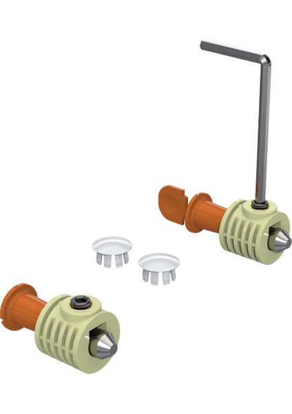 Asma Klozet Gizli Montaj Seti T1 – Üstten Montaj | Evrensel Uyumlu