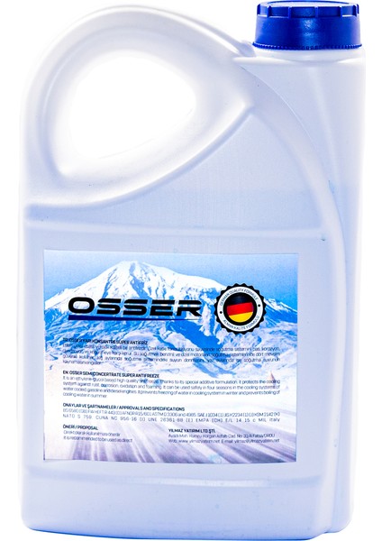 Antifriz 3 Litre Mavi - Geliştirilmiş Formülü ile Motorunuzu Aşınma ve Korozyondan Uzun Süre Koruyun fiyatları