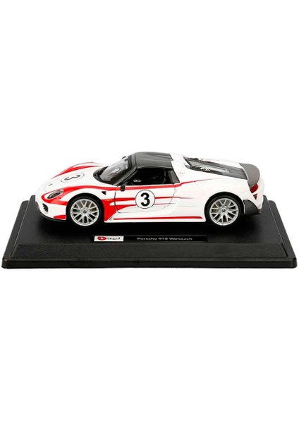 Bburago 1:24 Porsche 918 Spyder Model Araba 18-28009 modelleri