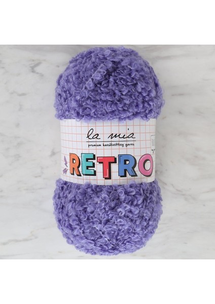 Retro Mor El Örgü Ipi - LM0510