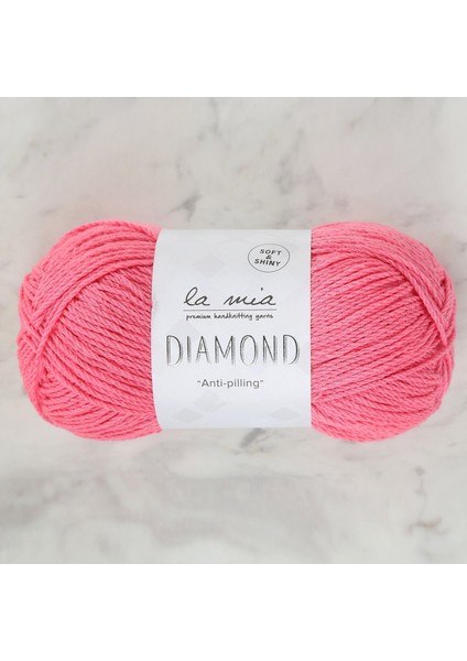 Diamond Fuşya El Örgü Ipi - L163 - 33737