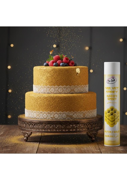 Dr.gusto Kadife Sprey 250 ml Altın modelleri