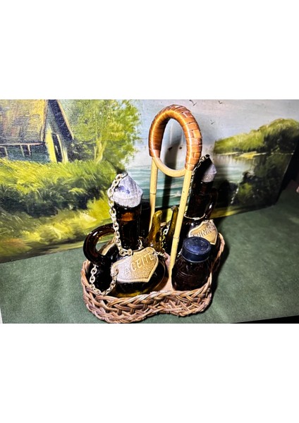 Yağlık Sirkelik Seti Toplam Yükseklik 21 cm fiyatları