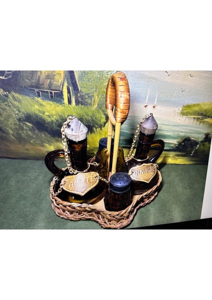 Yağlık Sirkelik Seti Toplam Yükseklik 21 cm modelleri