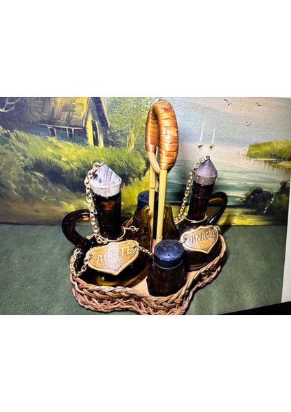 Yağlık Sirkelik Seti Toplam Yükseklik 21 cm fırsatları