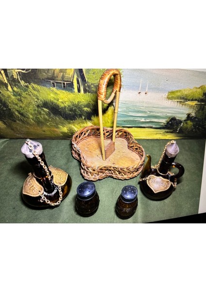 Yağlık Sirkelik Seti Toplam Yükseklik 21 cm indirimleri