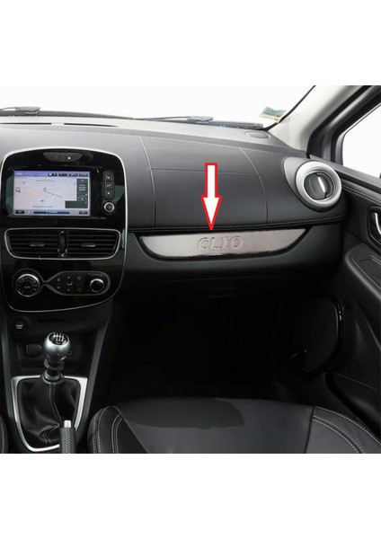 Renault Clio-4 HB / SW Uyumlu Ön Konsol Çıtası Krom 2012 - 2019 Arası Modeller İçin fiyatları
