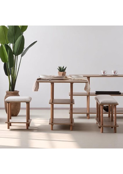 Pia Yemek Odası Takımı Ceviz indirimleri