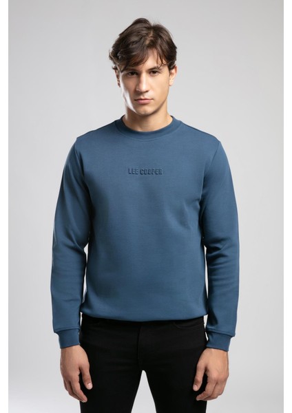 Noahes Erkek O Yaka Sweatshirt Mavi fiyatları