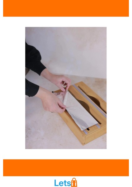 Ahşap 3 Bölmeli Folyo Kesme Standı Pratik Mutfak Düzeni indirimleri