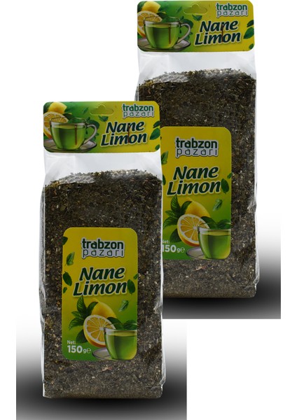 Doğal Nane Limon Çayı 2X150 gr