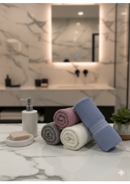 %100 Pamuklu 50X90 El & Yüz Havlusu | Hızlı Kuruyan, Yüksek Emicilik ve Yumuşak Doku fiyatları
