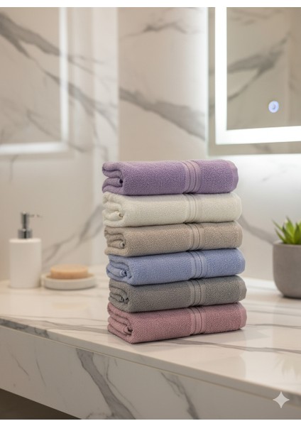 %100 Pamuklu 50X90 El & Yüz Havlusu | Hızlı Kuruyan, Yüksek Emicilik ve Yumuşak Doku indirimleri