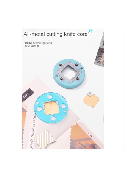 Kw-Trio Punch Dıy Craft Dole Puncher Scrapbooking Punches Maker Çocuk Scrapbook Kağıt Kesici Kabartma Daha Keskin C (Yurt Dışından) fırsatları
