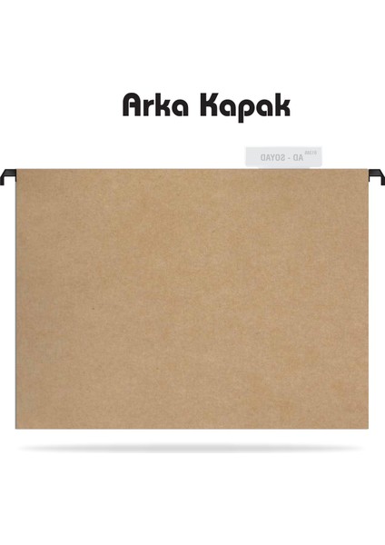 kart ASD2003 Plastik Çubuklu Askılı Telli Dosya 25' Li Paket fırsatları