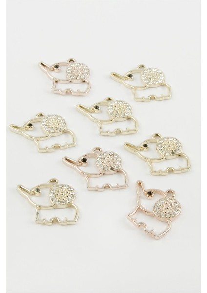 Fil Taşlı Kolye Ucu Aparatı 1 Adet