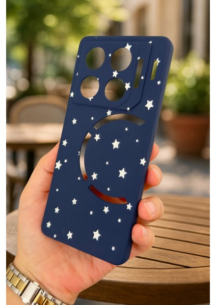 Infinix Gt 20 Pro-Minimal Yıldız Desenli Silikon Darbe Emici Klasik Korumalı Rubber Kılıf modelleri