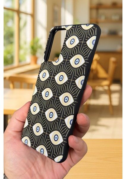 Oppo A16 Uyumlu Evıl Eye Desenli Silikon Darbe Emici Klasik Korumalı Rubber Kılıf fırsatları