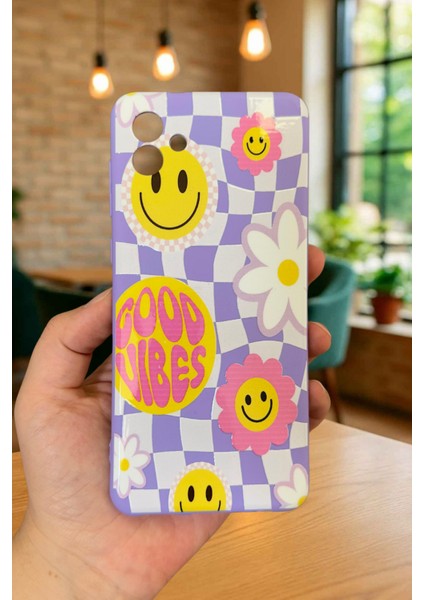 Samsung Galaxy A04 - Good Vibes Silikon Darbe Emici Klasik Korumalı Rubber Kılıf fiyatları