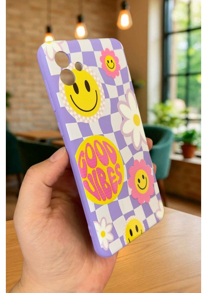 Samsung Galaxy A04 - Good Vibes Silikon Darbe Emici Klasik Korumalı Rubber Kılıf modelleri